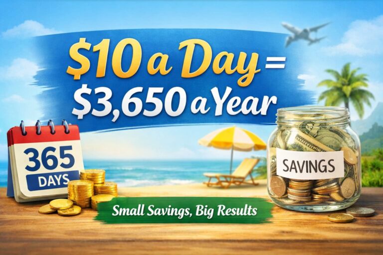 How Much Is $10 a Day for a Year?